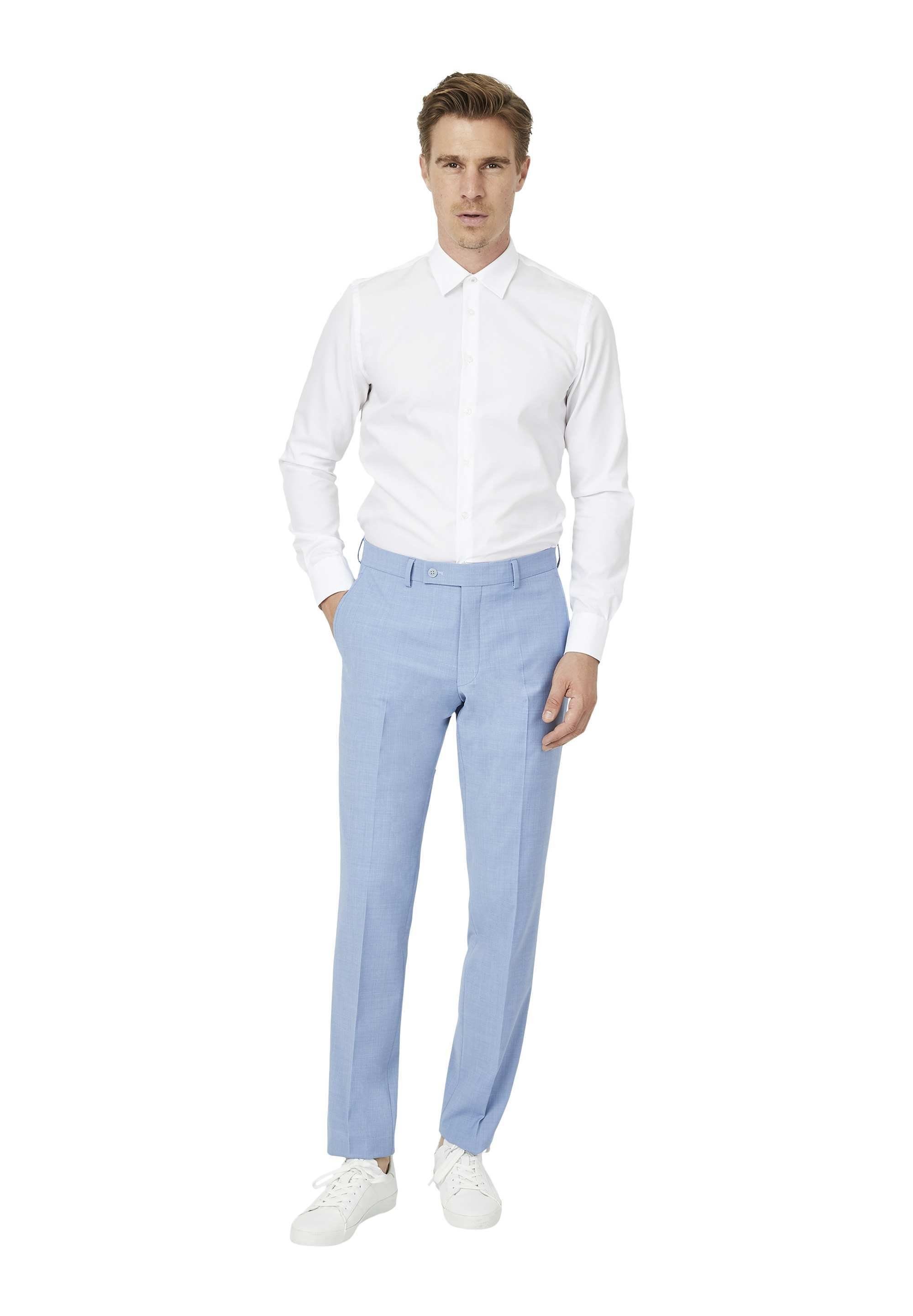 Daniel Hechter HECHTER PARIS Anzughose in Modern Fit light blue