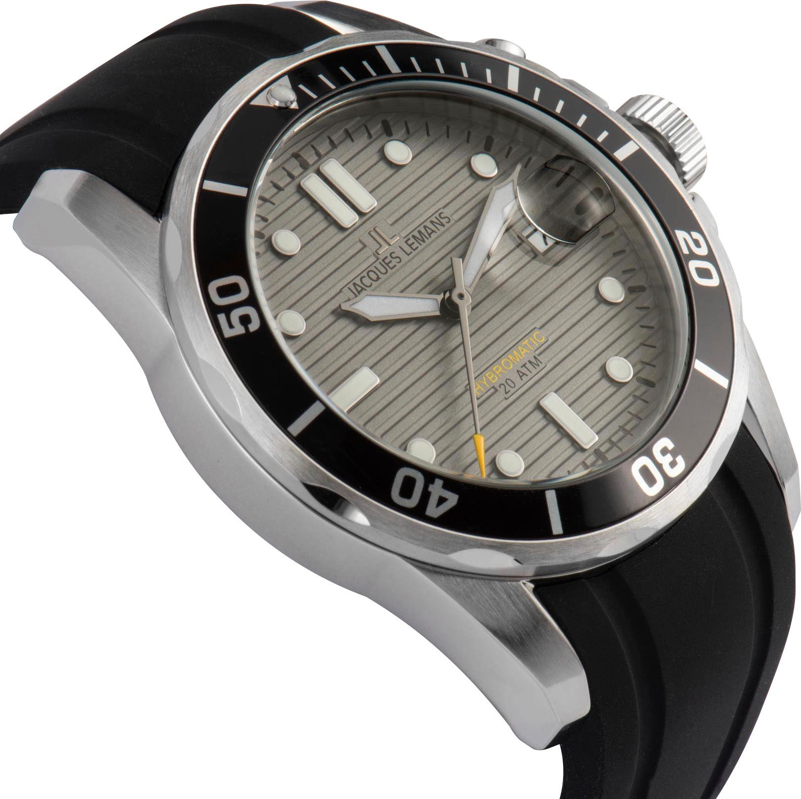 Jacques Lemans Kineticuhr Hybromatic 1-2170B, Armbanduhr, günstig online kaufen