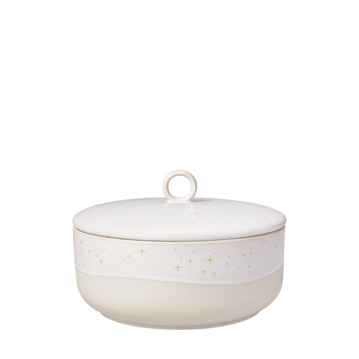 like. by Villeroy & Boch Dose Winter Glow Weihnachtsgeschirr, 19 cm