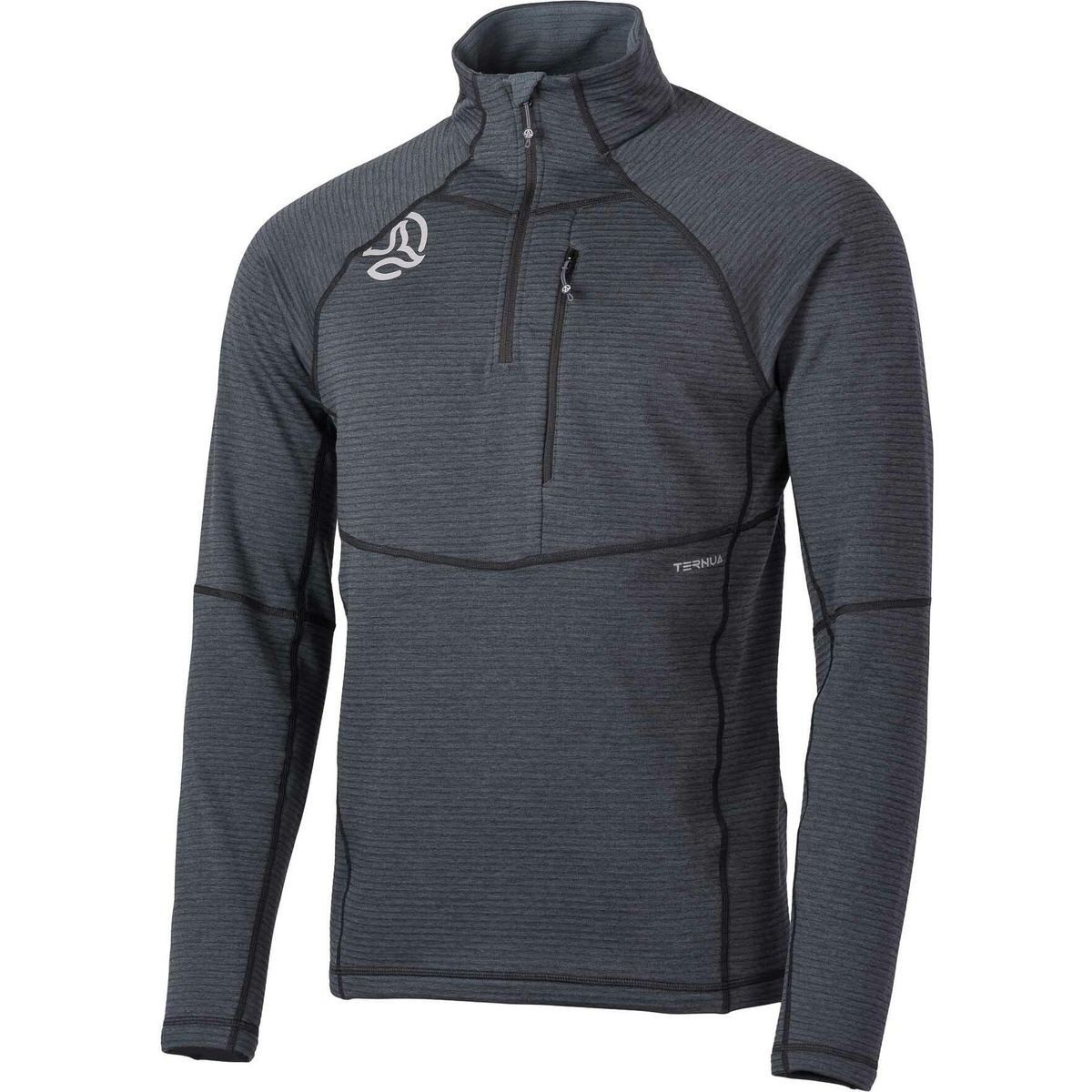TERNUA Fleecejacke Momhill 1/2 Zip M Leichtes, atmungsaktives Herren-Fleece für vielseitige