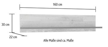 Home affaire Küche Sherwood, Breite 280 cm, ohne E-Geräte