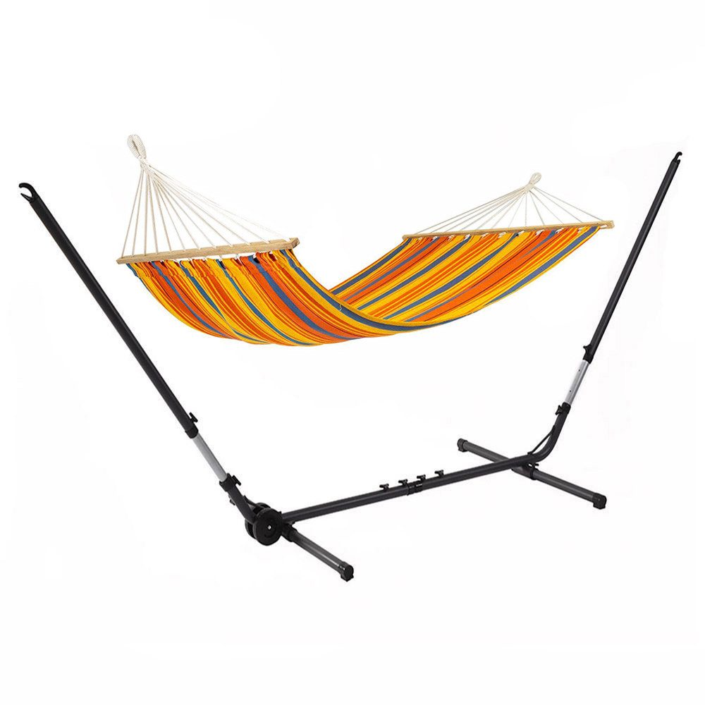 Lola Hängematten Loungeset Sunny Delight Lounge Hängematte mit Gestell aus Metall mit Rad