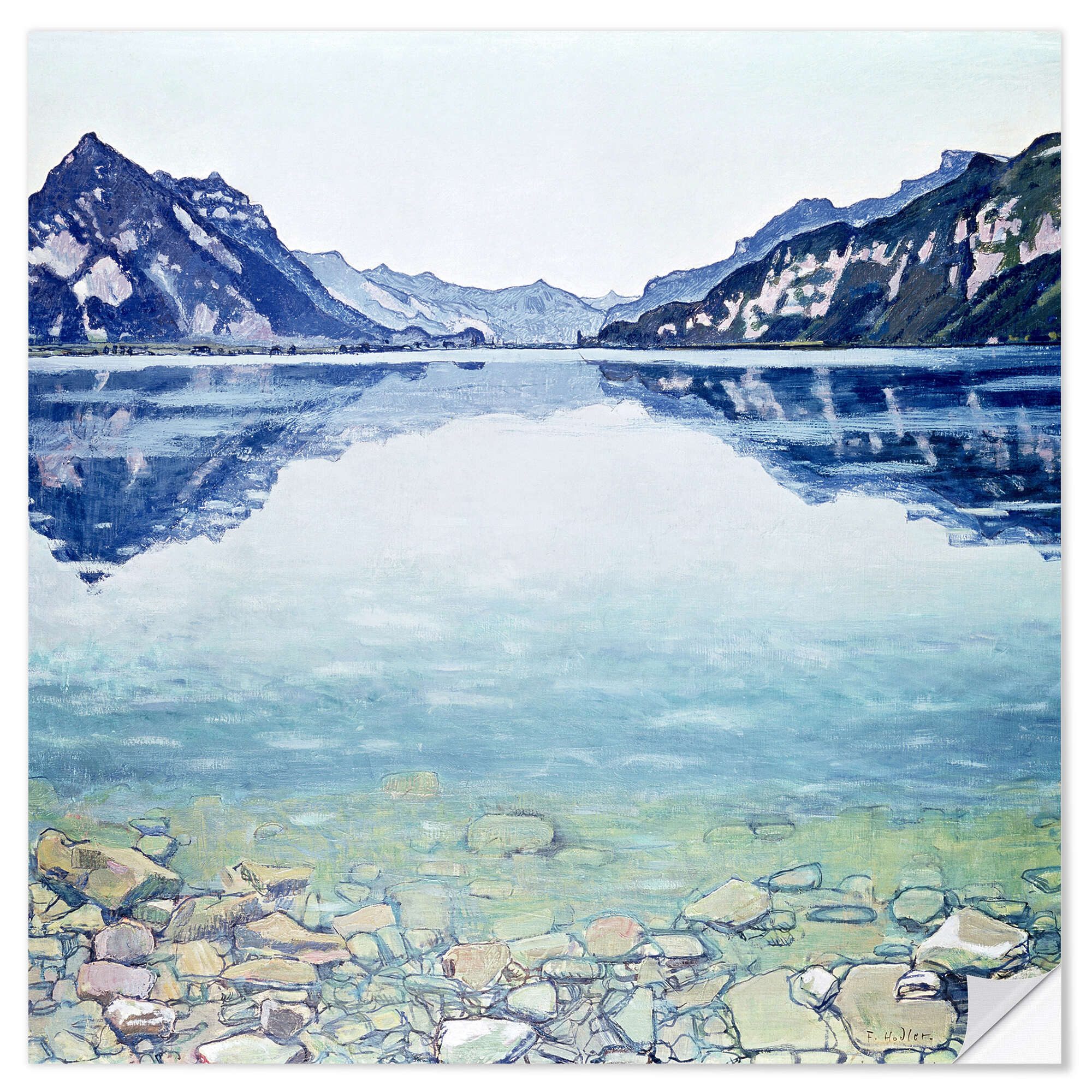 Wandfolie Ferdinand Hodler