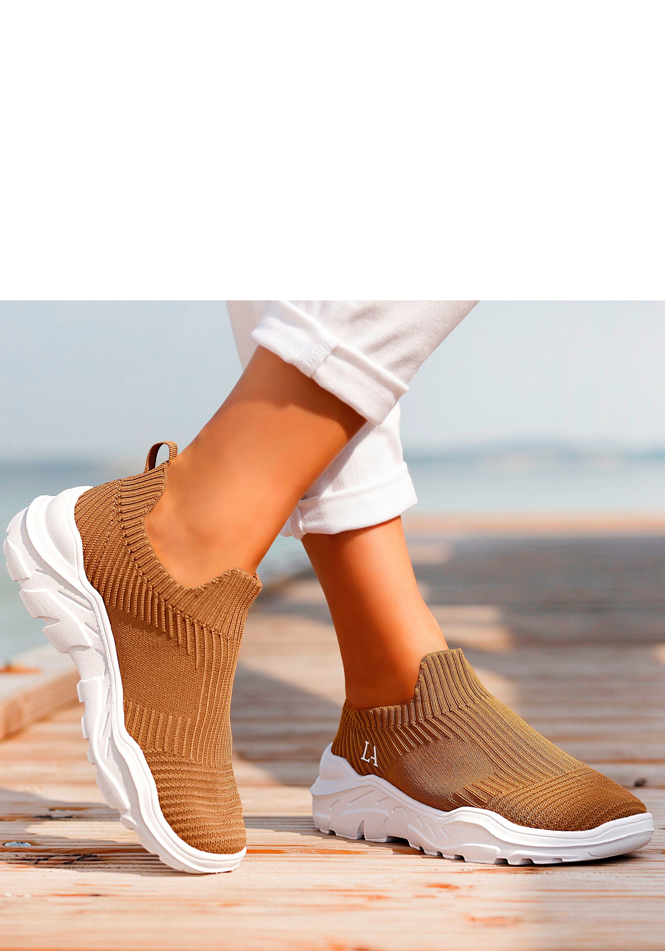 LASCANA Sneaker Halbschuh, Slipper, Freizeitschuh zum günstig online kaufen
