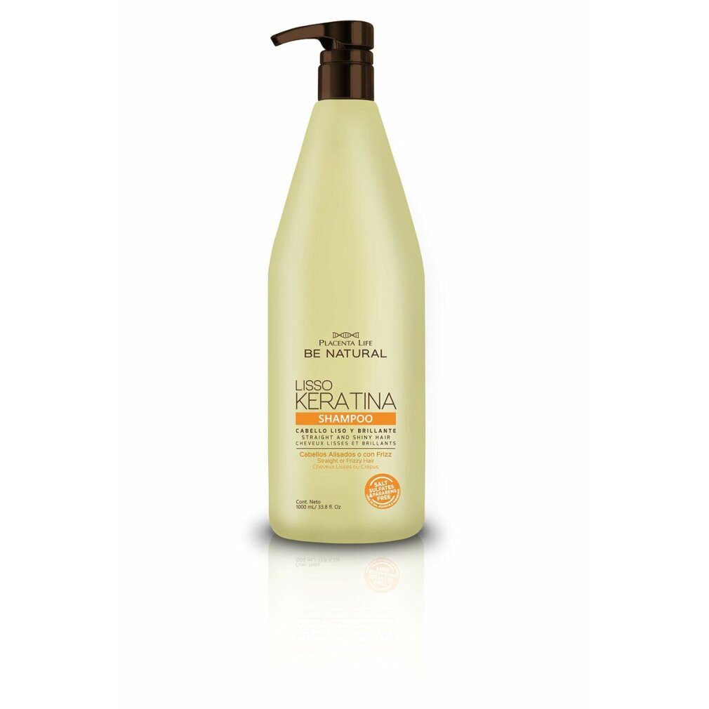 Be Natural Haarshampoo Lisso Keratin Shampoo 1 L
