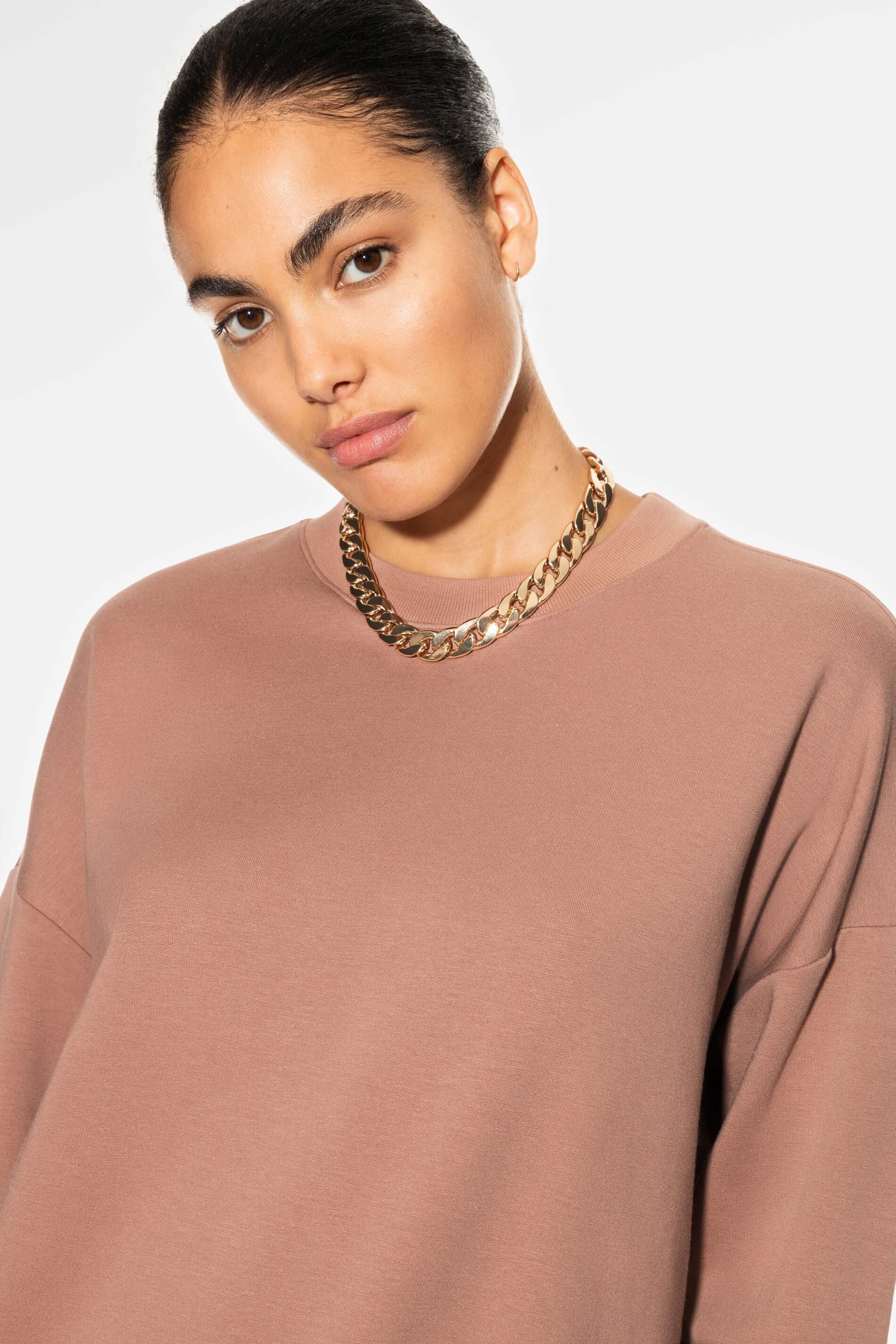 Mey Pyjamaoberteil Mey female Sweater Serie Rose Uni Oberteil (1-tlg)