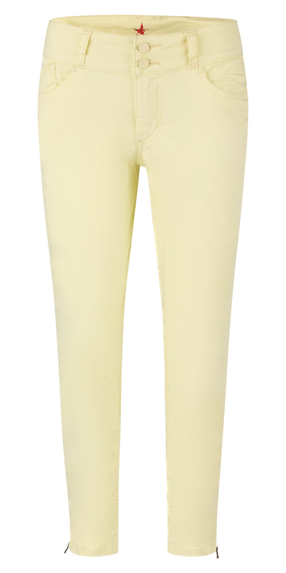 Stretch-Jeans BUENA VISTA TUMMYLESS V 7/8 pastel yellow 2503 B5793 4003.2199 - Stret