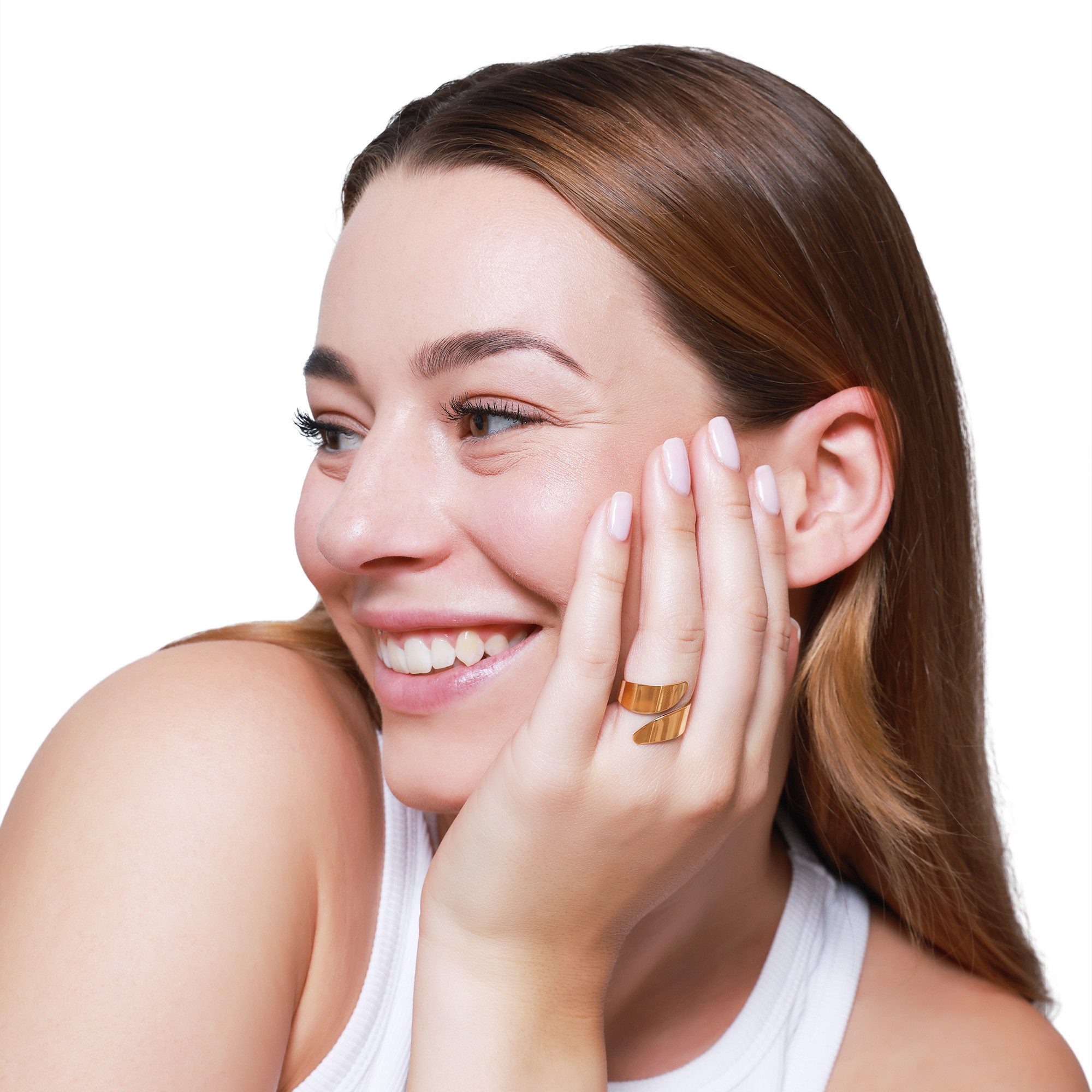 Heideman Fingerring Meline goldfarben (Ring, 1-tlg., inkl. Geschenkverpacku günstig online kaufen