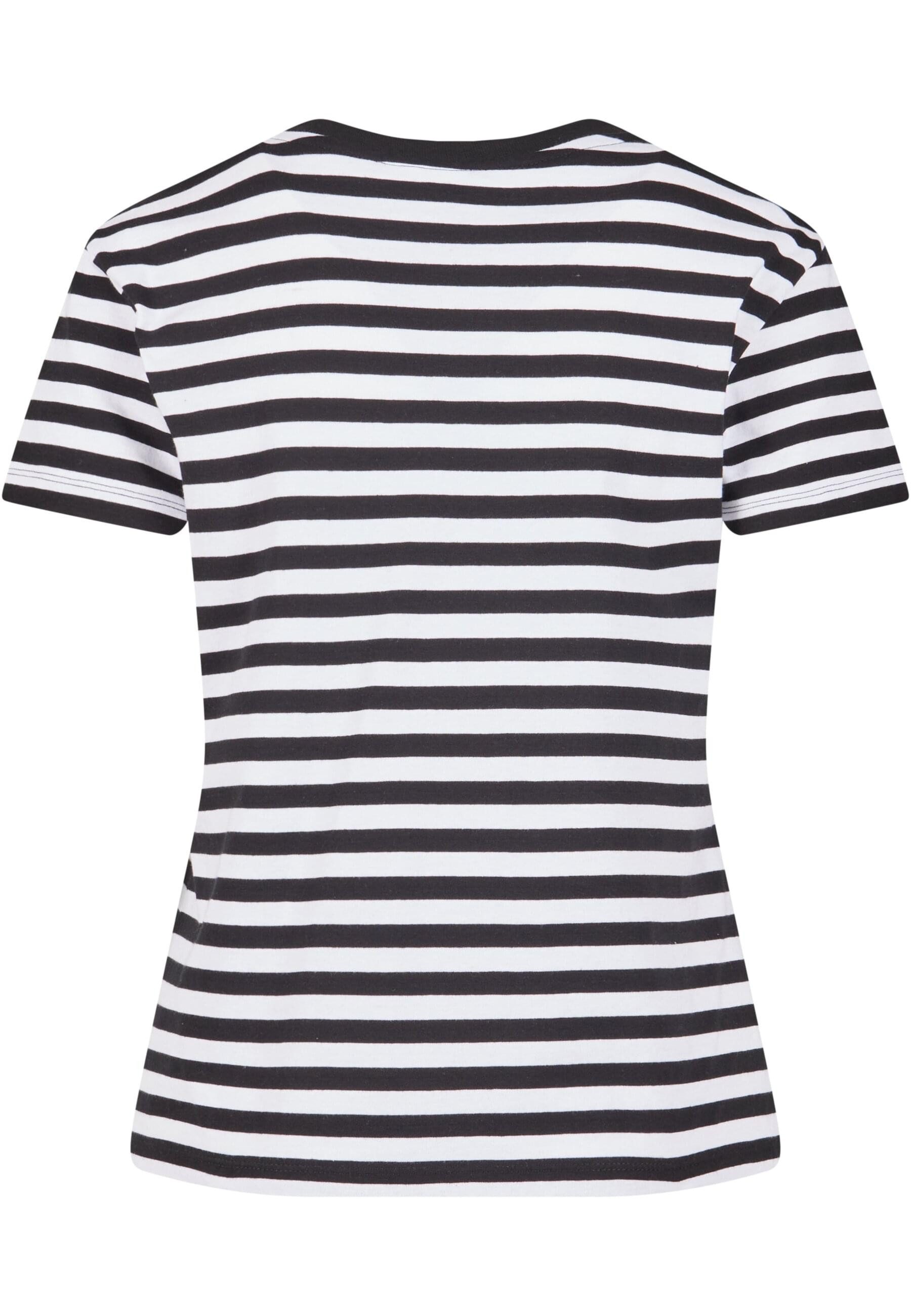 URBAN CLASSICS T-Shirt Urban Classics Damen Ladies Regular Striped Tee (1-t günstig online kaufen