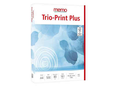 memo Kopierpapier memo Multifunktionales Kopierpapier 'Trio-Print Pl