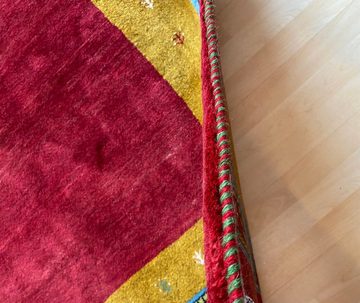 Orientteppich Perserteppich Gabbeh Teppich Handgeknüpft 194x153, Morgenlandbazar, Echte Perserteppich und kein Kopie aus Indien