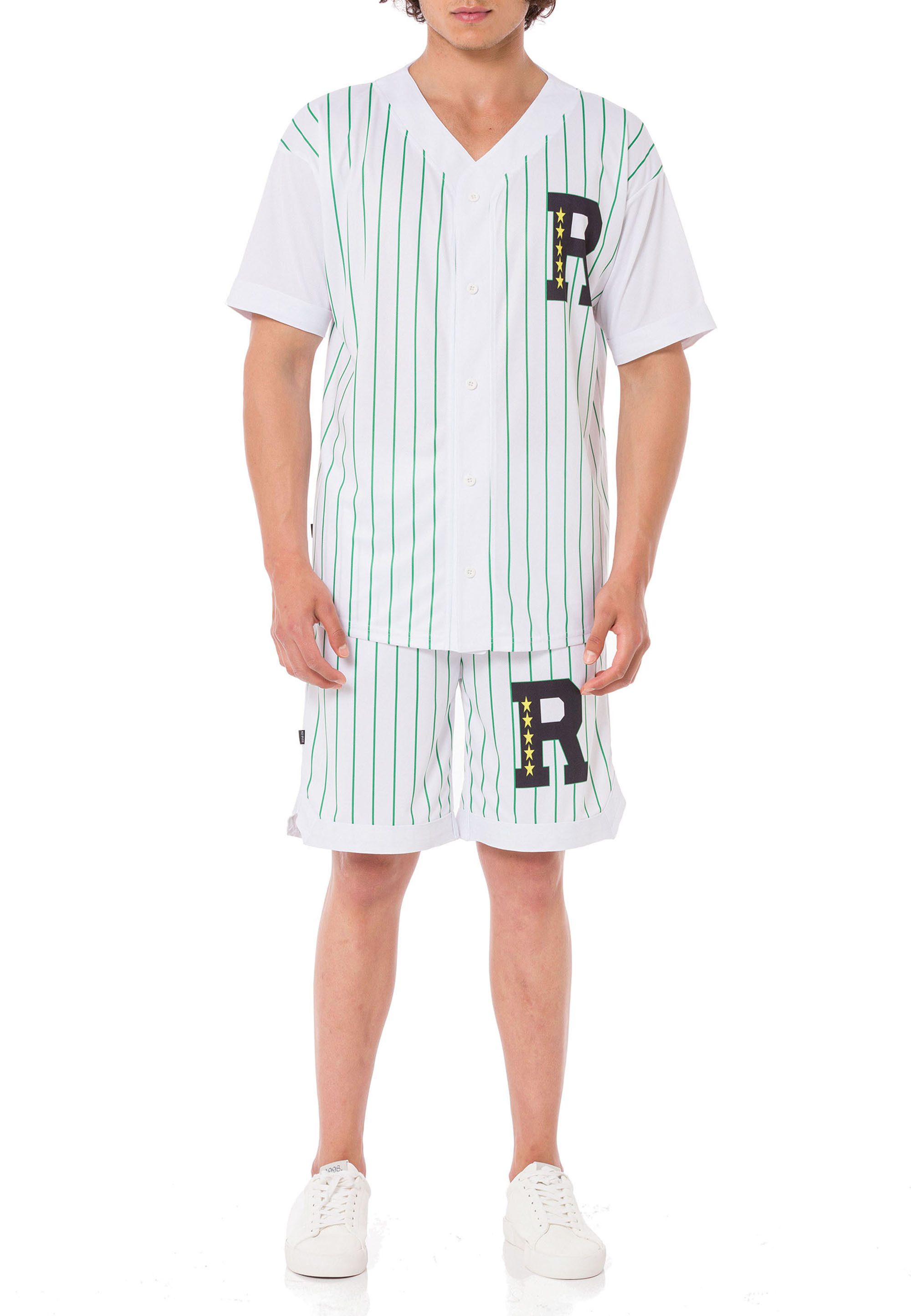 RedBridge T-Shirt & Shorts Red Bridge Herren Set Baseball Trikot und Shorts (Set, 2-tlg., T-Shirt & Shorts)