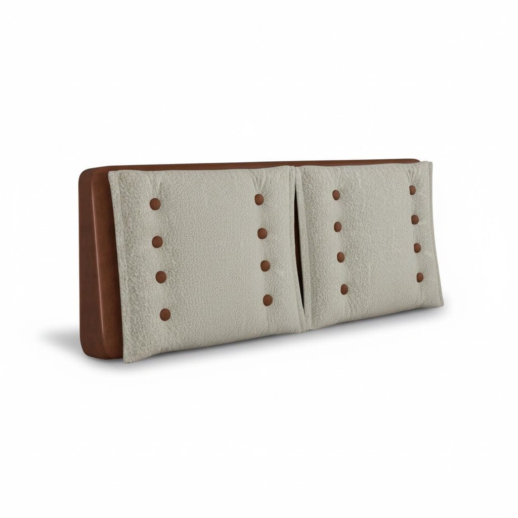 PillowPalette Kopfteil Großes Vintage-Lese-Kopfteil