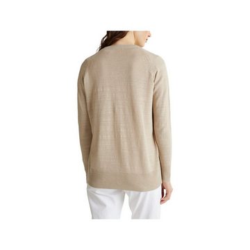 Esprit Cardigan beige figurumspielend (1-tlg)