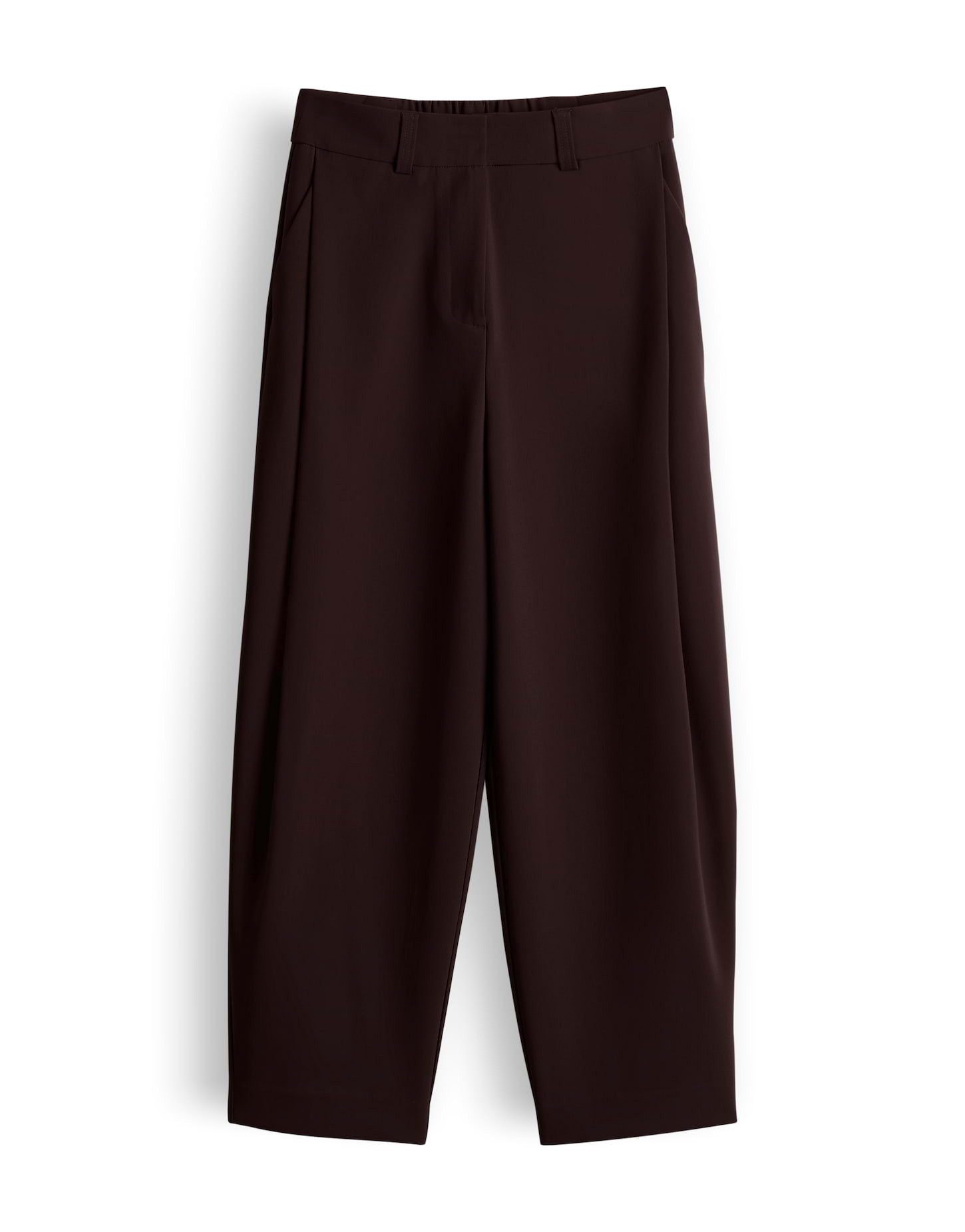 someday Bundfaltenhose CATSBY BARREL verkürzte City Pants mit Komfortbund