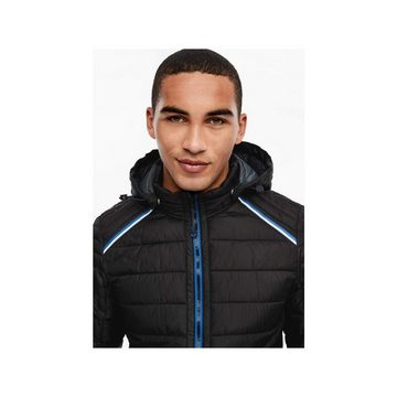 s.Oliver Steppjacke schwarz regular (1-St)