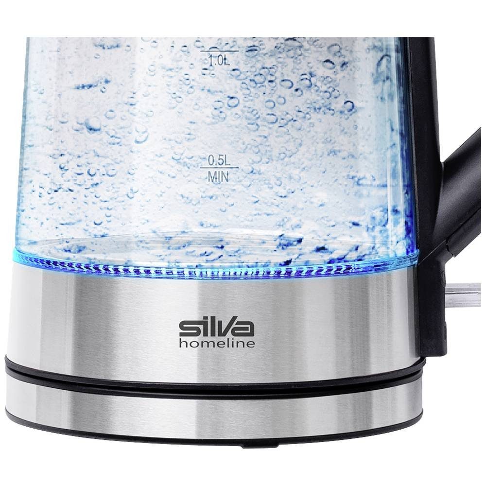 Glaswasserkocher Homeline Wasserkocher Silva