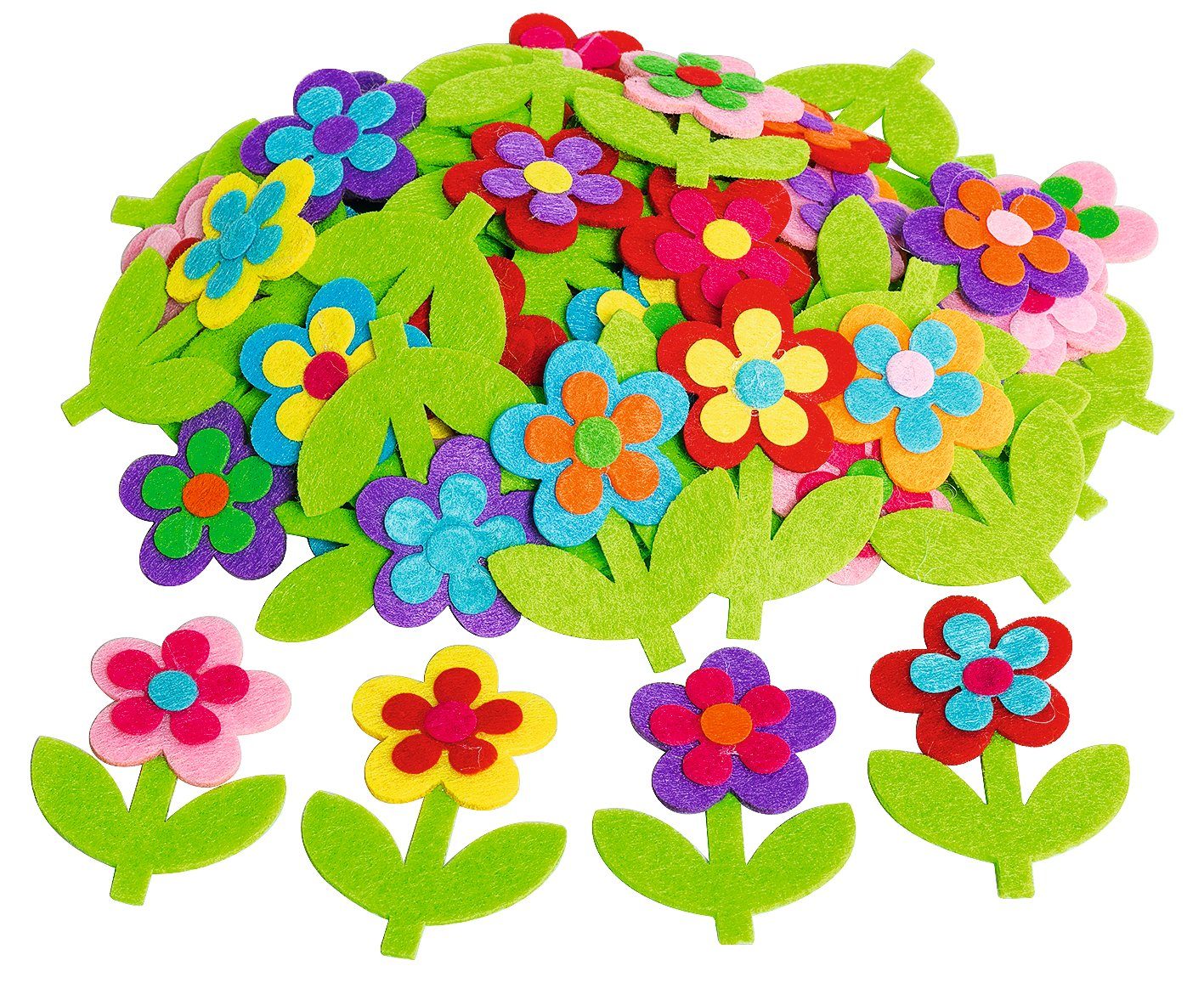 VBS XXL Streudeko Blume, 50 Stück