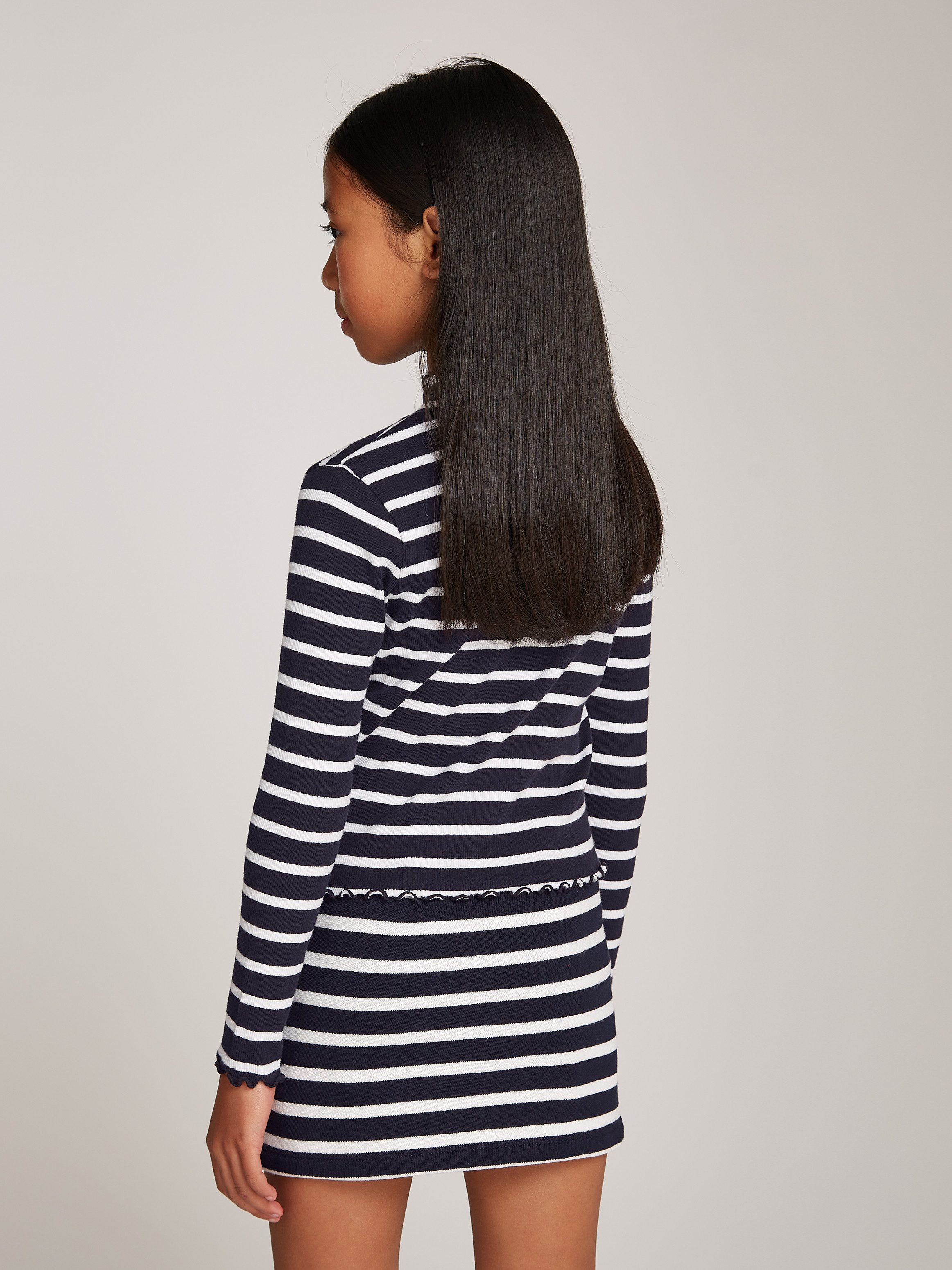 Tommy Hilfiger Langarmshirt MOCK NECK RIB günstig online kaufen
