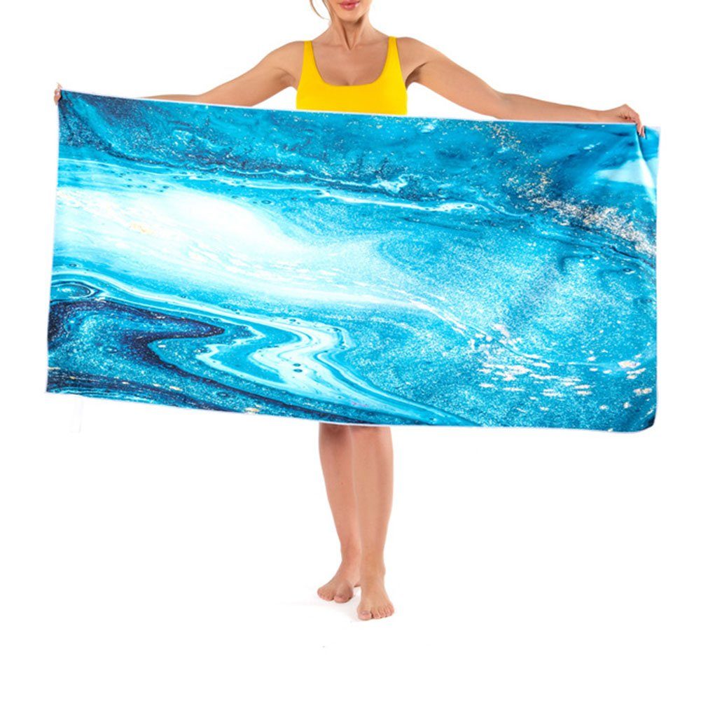 wimm Badetuch Microfaser Handtücher für Reise, Strand, Sauna,160 x 80 cm