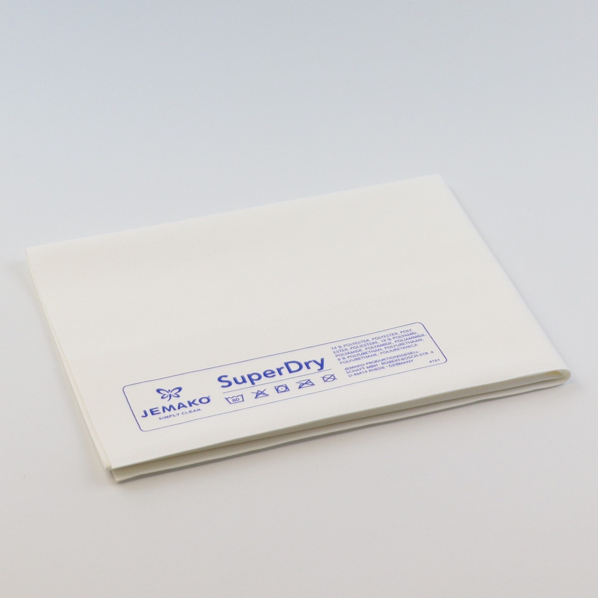 Jemako Jemako Abledertuch SuperDry 40 x 45cm extraweich für makellosen Glanz Pflegetuch