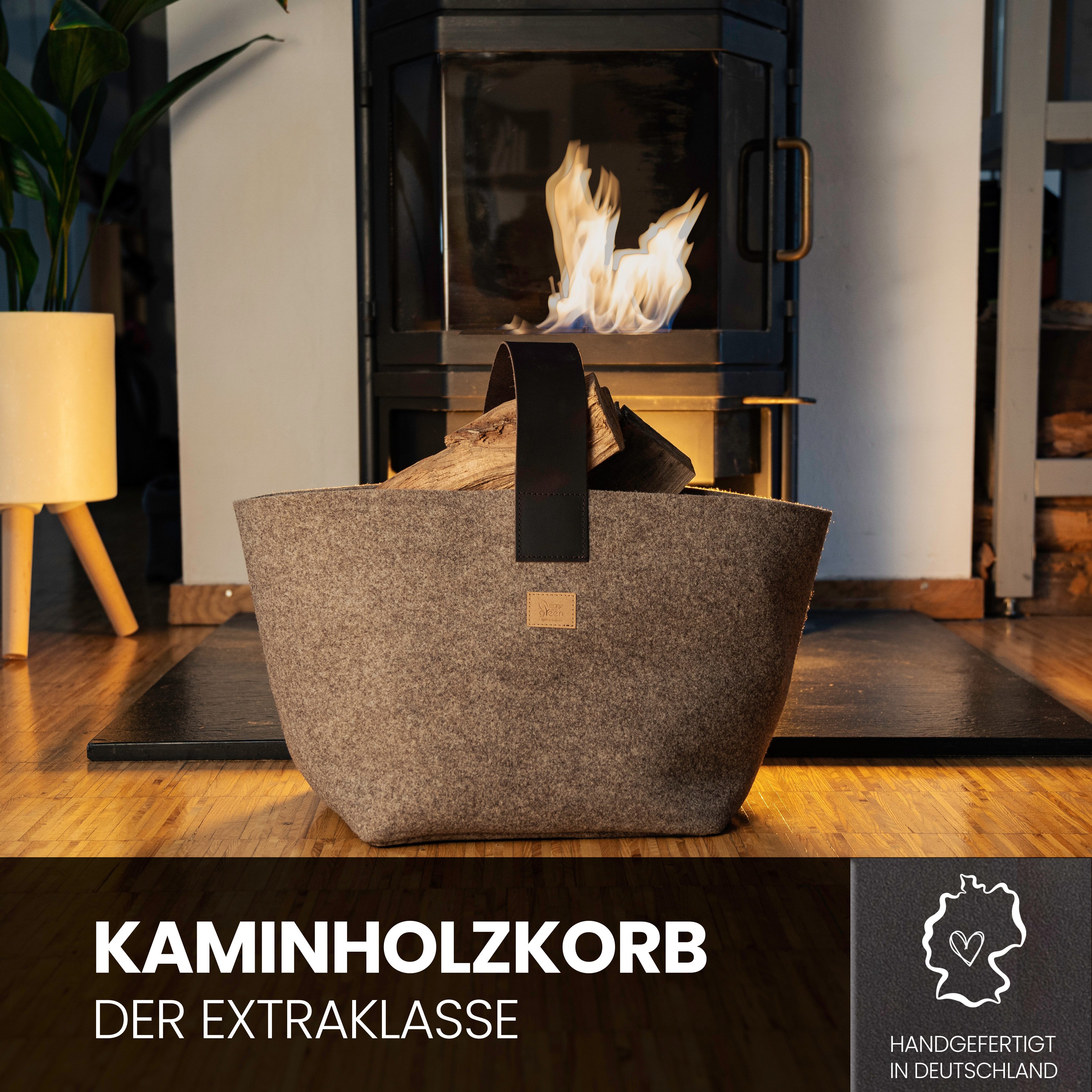 Easy and Green Kaminholzkorb Designer aus günstig online kaufen