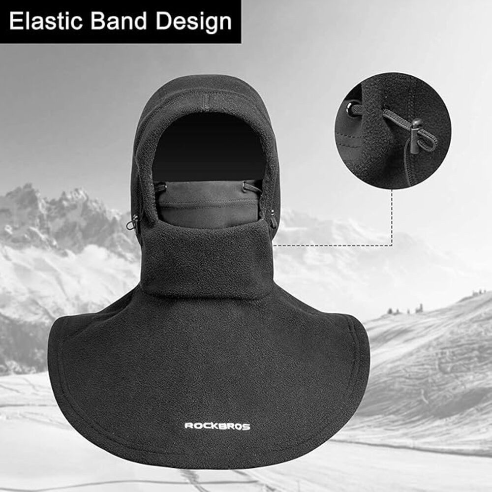 ROCKBROS Sturmhaube Winter Skimaske Warm für Snowboarden Sturmmaske Outdoorsports
