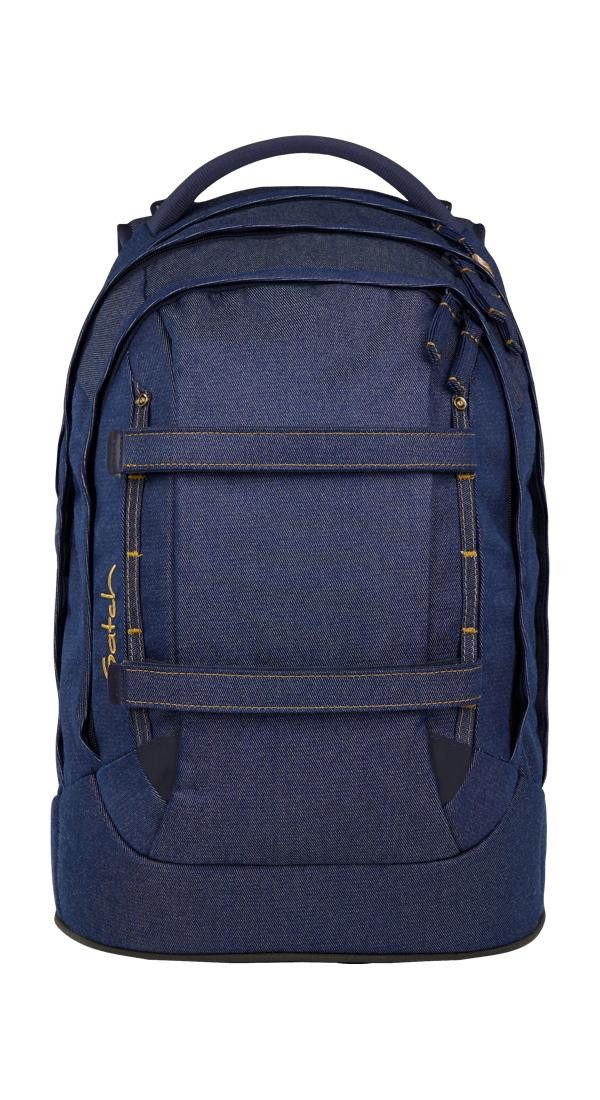 Satch Schulrucksack pack set (6-tlg), größenverstellbares Rückensystem