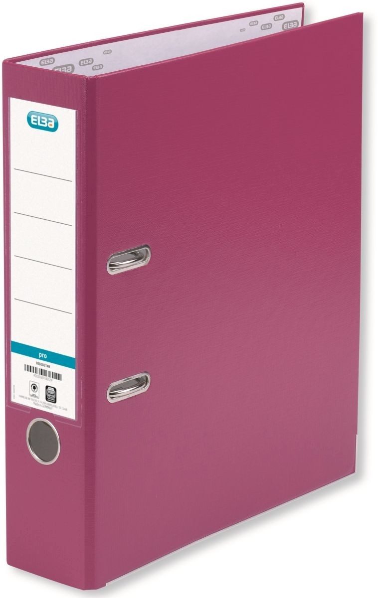 ELBA Aktenordner Ordner smart PP/Papier A4 285x318mm 8cm pink