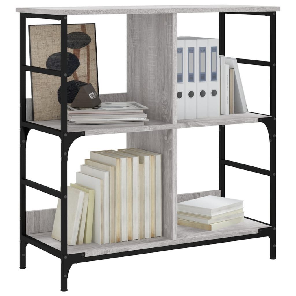 vidaXL Bücherregal Bücherregal Grau Sonoma 78,5x33x82 günstig online kaufen