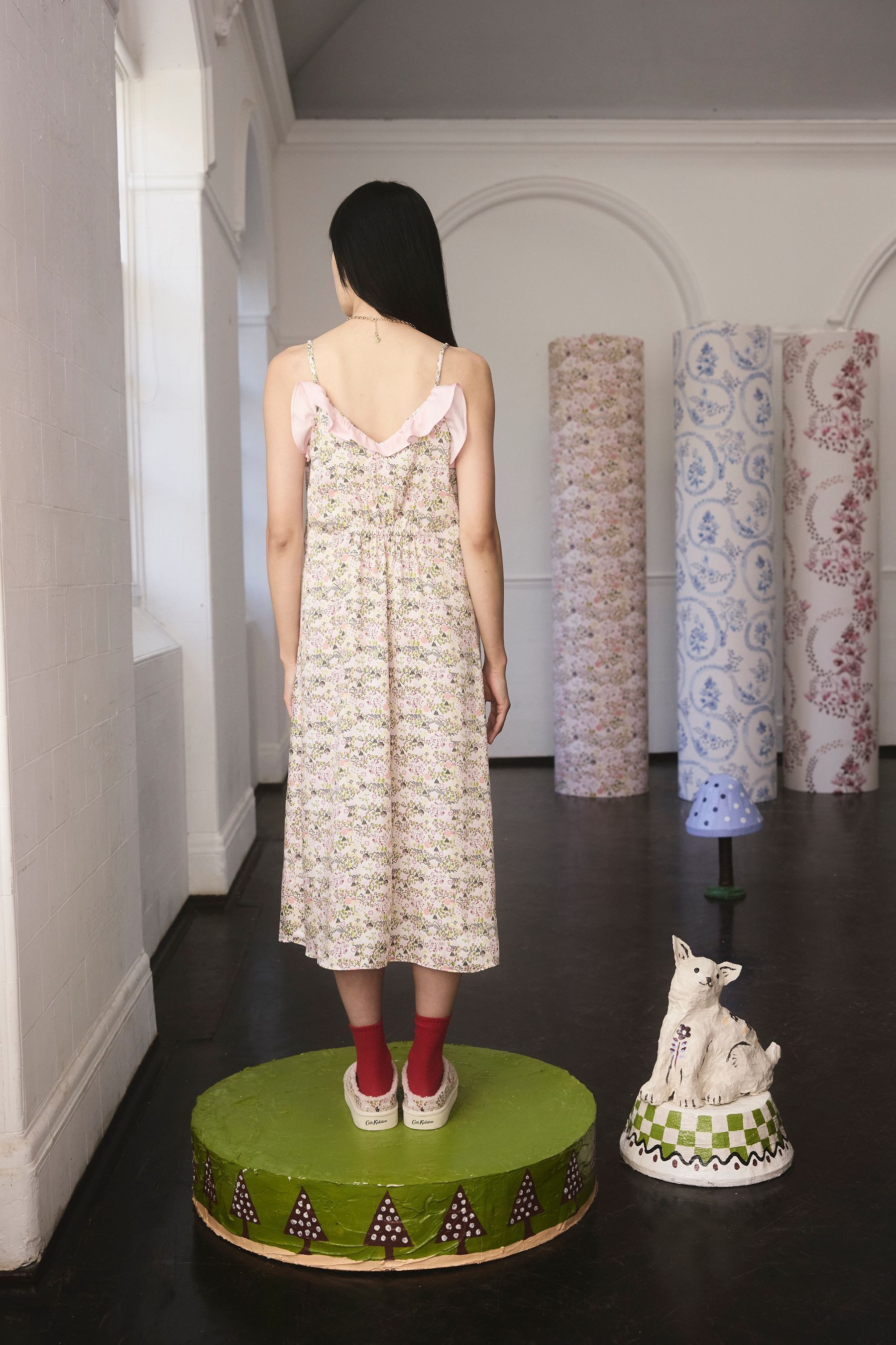 Cath Kidston Unterkleid Cath Kidston Trägerkleid (1-tlg)