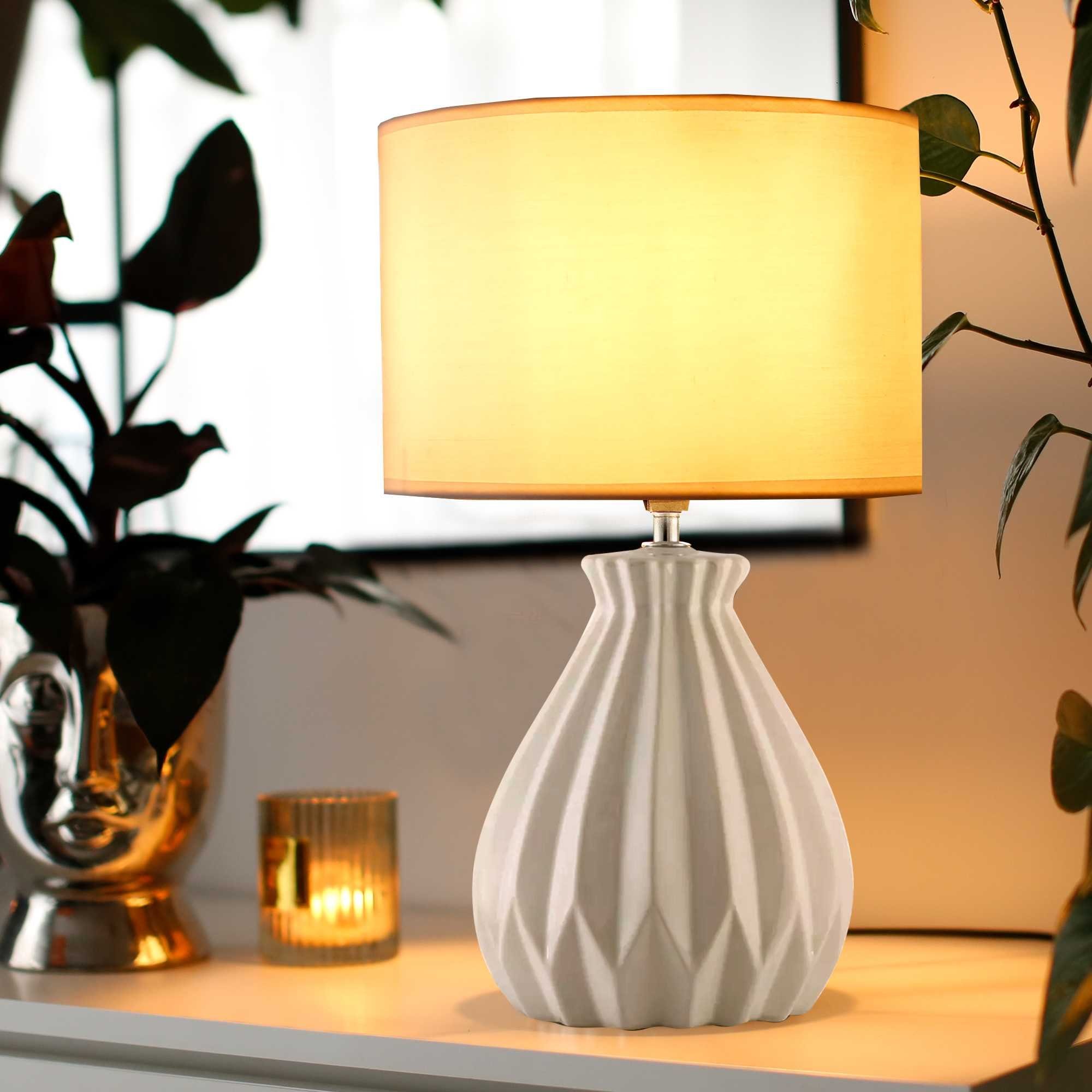 KONSIMO® Tischleuchte FABO Tischlampe Tischleuchte, ohne Leuchtmittel