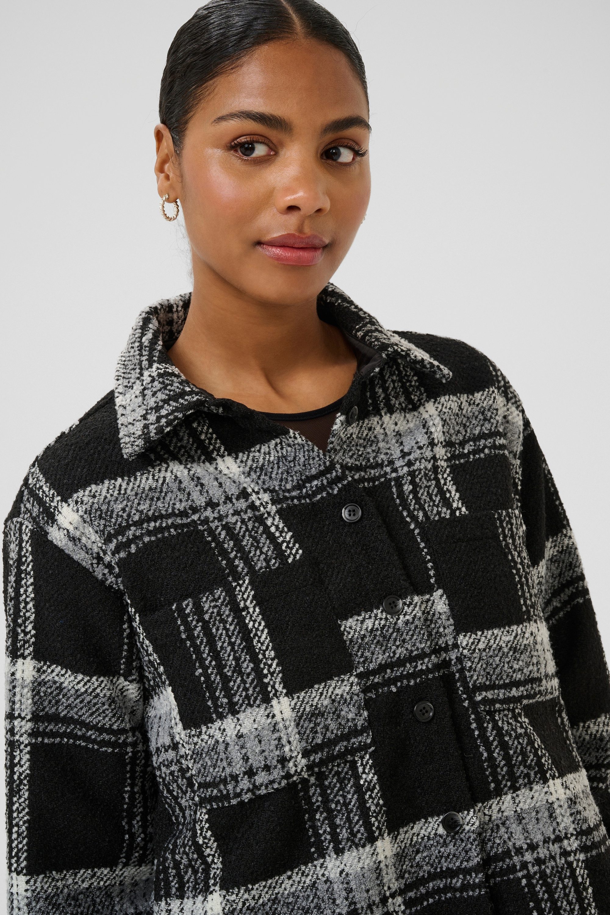 KAFFE Langarmhemd Langarm-Hemd KAlily