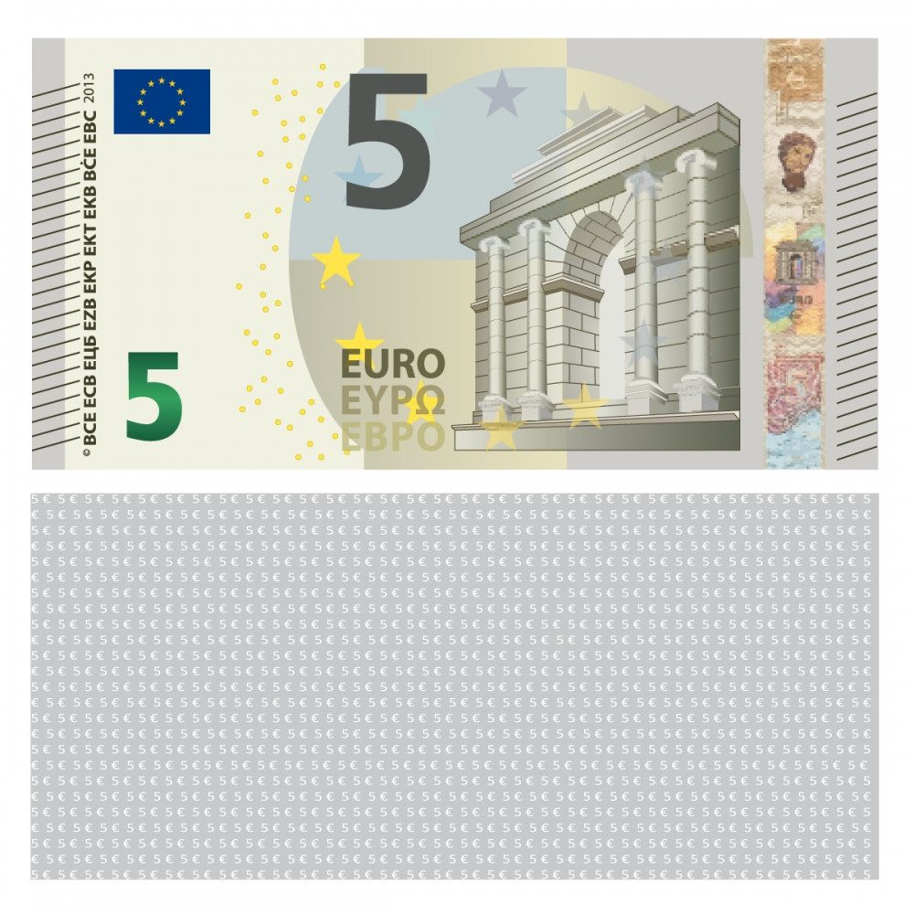 LYSCO Spielgeld Banknoten SET kleine Geldscheine (5,10,20,50 Euro) - 75% des Originals, nach Vorschriften der EZB erstellt - auch einzeln bestellbar