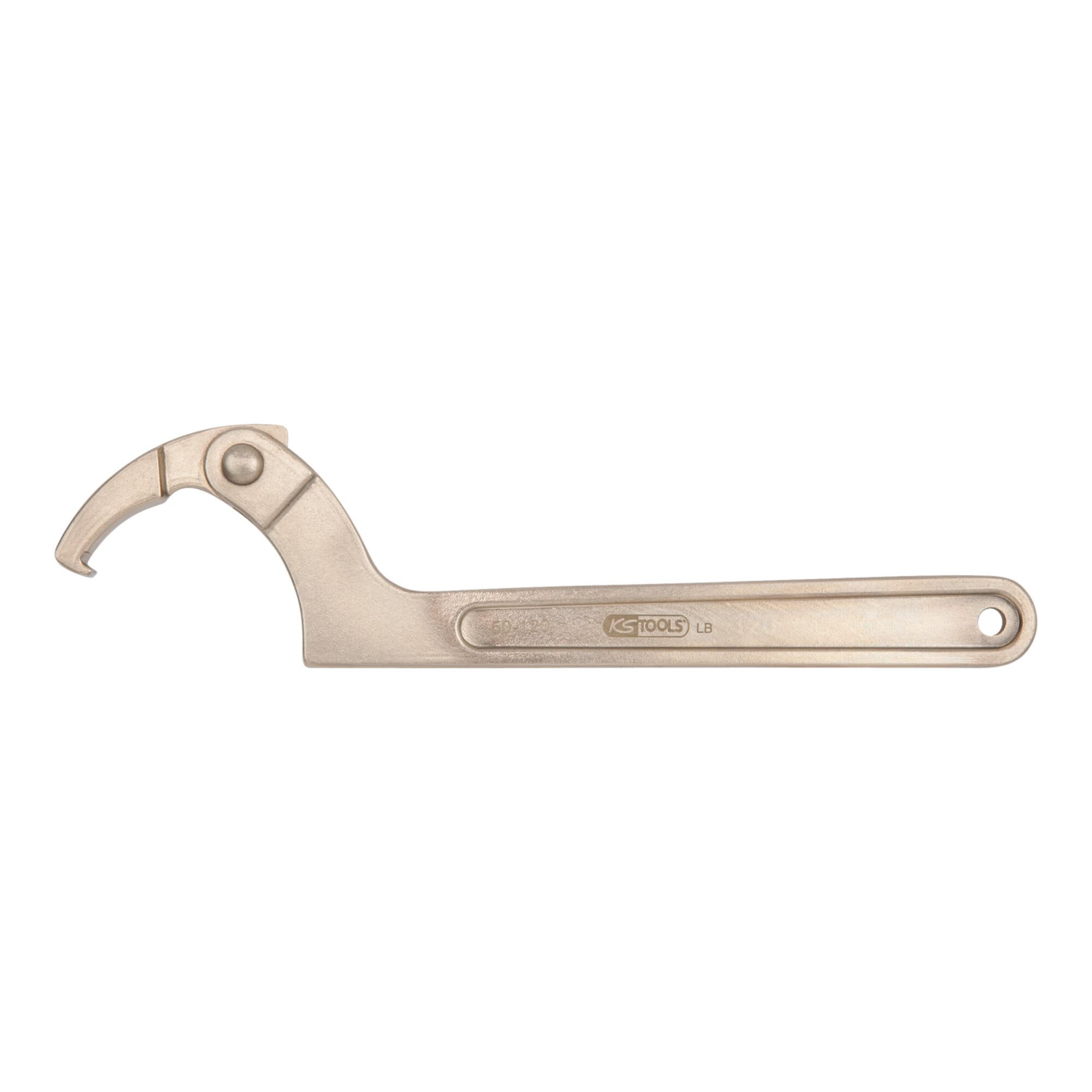 KS Tools Maulschlüssel KS Tools BRONZEplus Gelenk-Hakenschlüssel Ø 50-120 mm