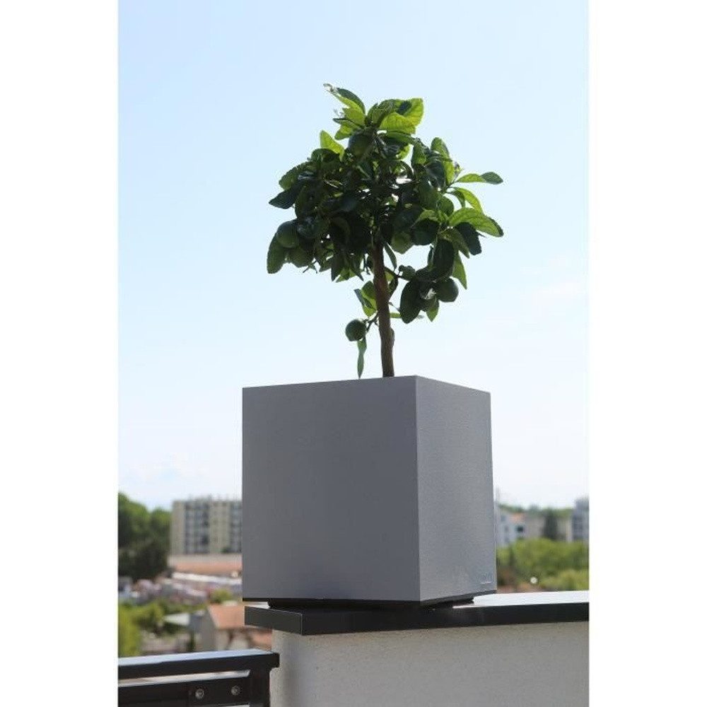 Riviera System Balkonkasten Granitbehälter 40x40 Stein