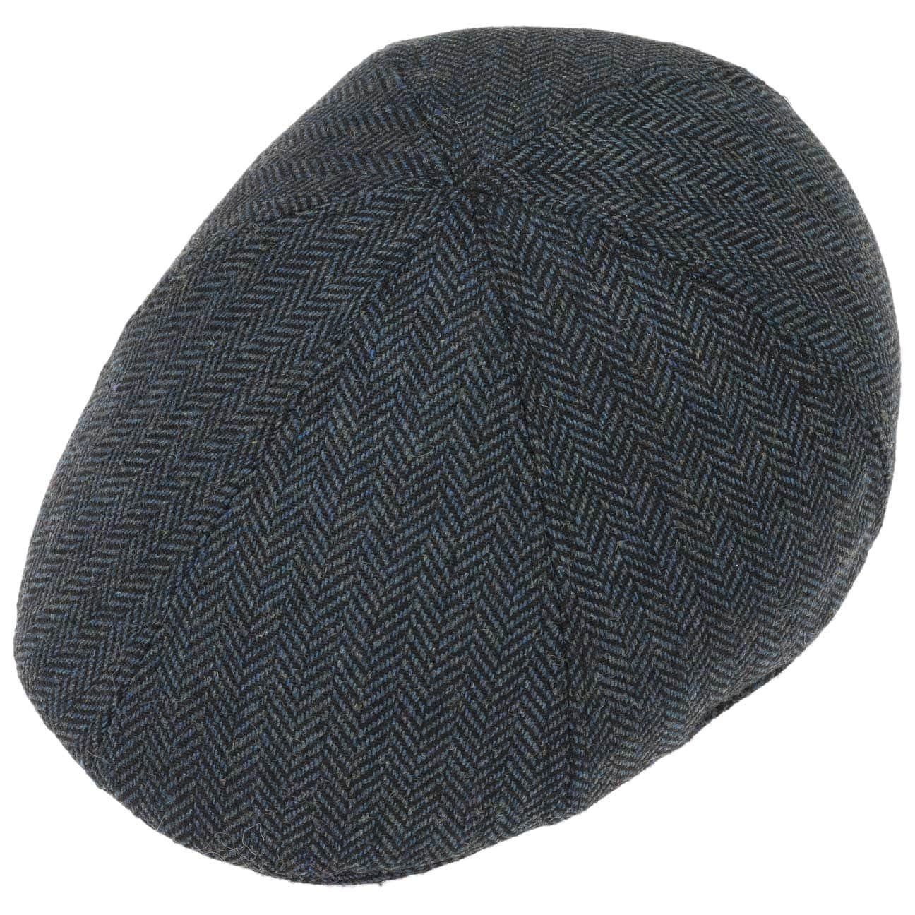 Lipodo (1-St) Cap schwarz-blau mit Schirm Schirmmütze Flat