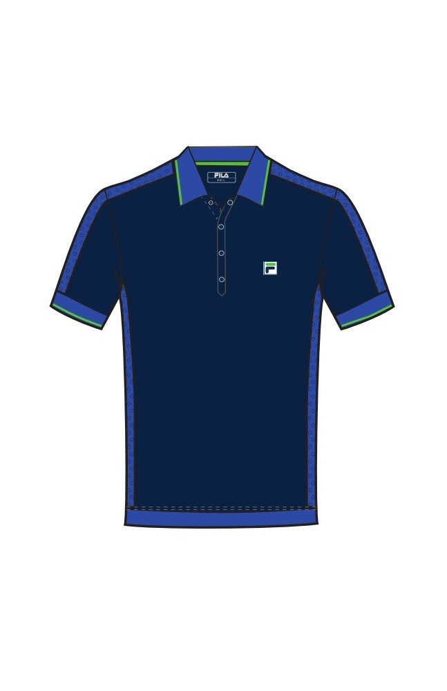 Fila Poloshirt 50ties navyblau Herren