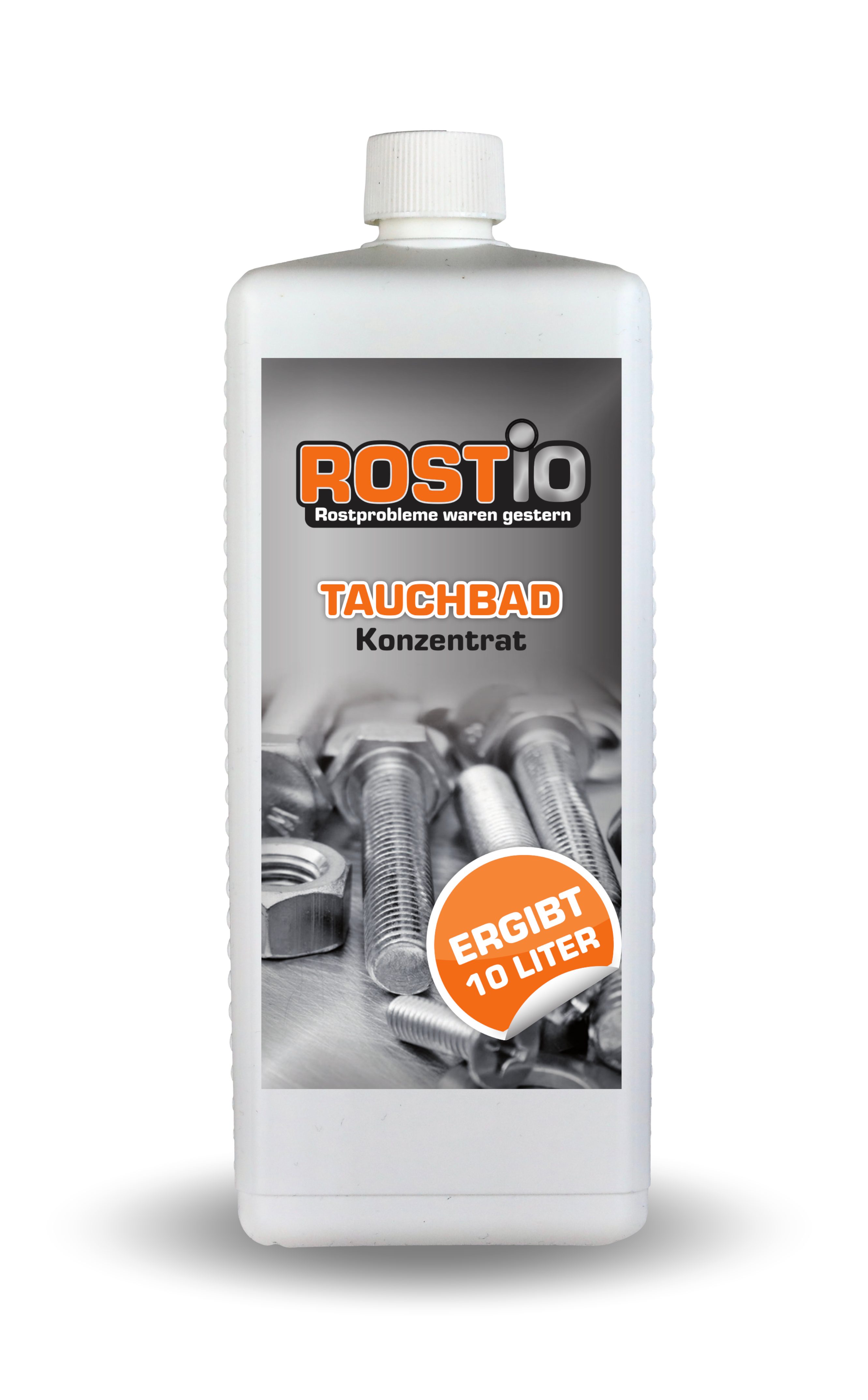 Rostio Tauchbad Konzentrat - 1 Liter Entroster Rostentferner