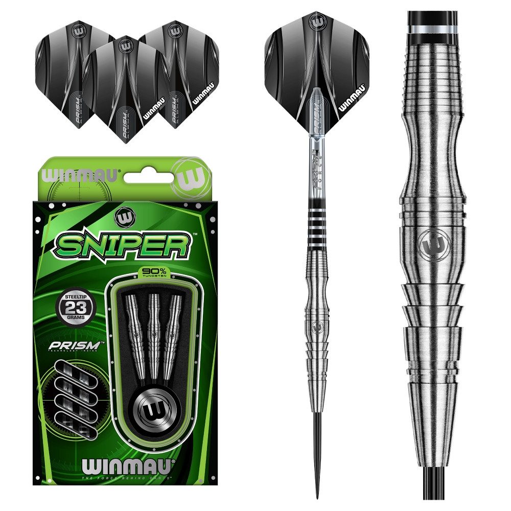 Winmau Dartpfeil Winmau Sniper Steeldart 23g - Präzisionsdarts.