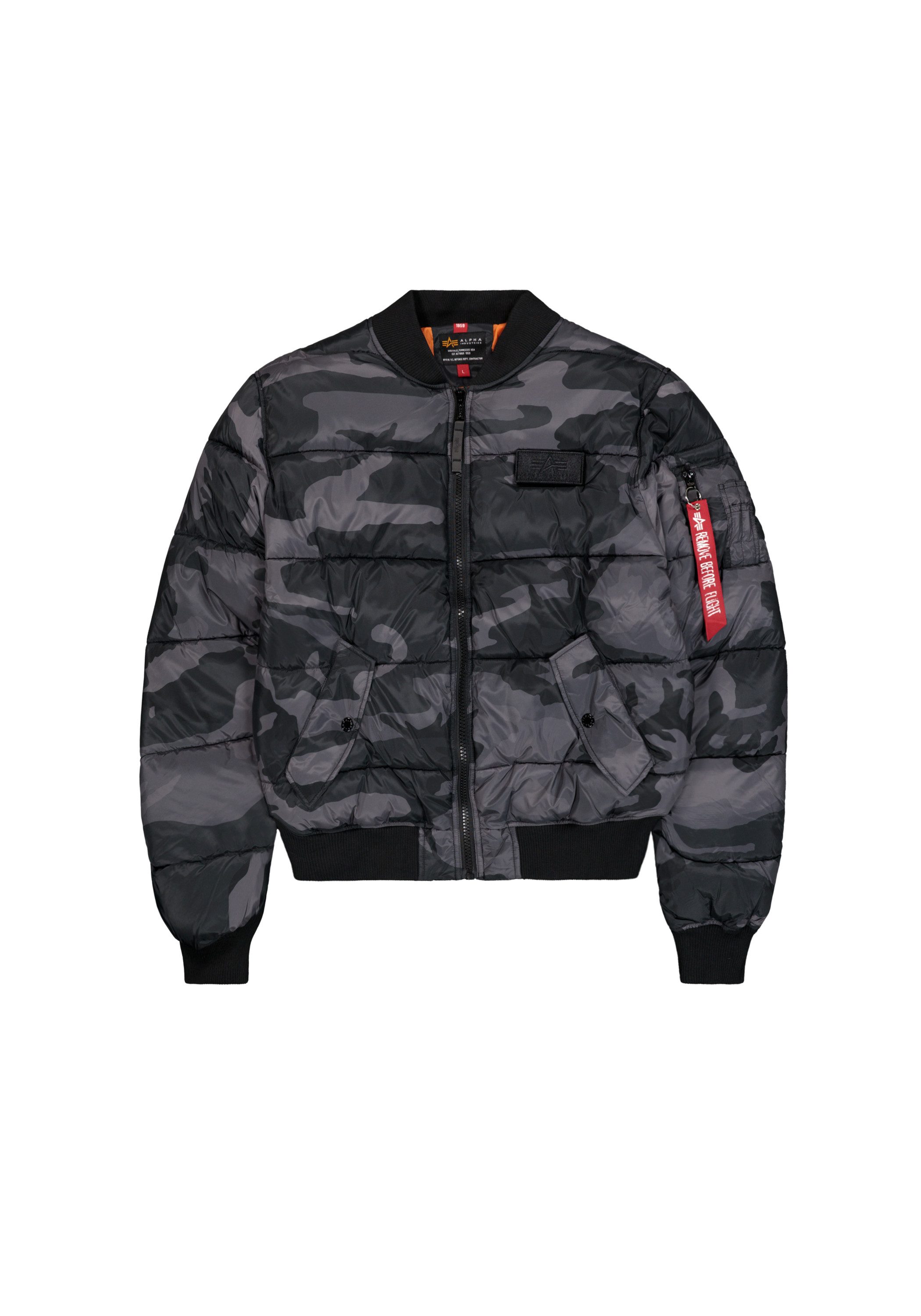 Bomberjacke MA-1 Puffer Bomber Camo Bomberjacke