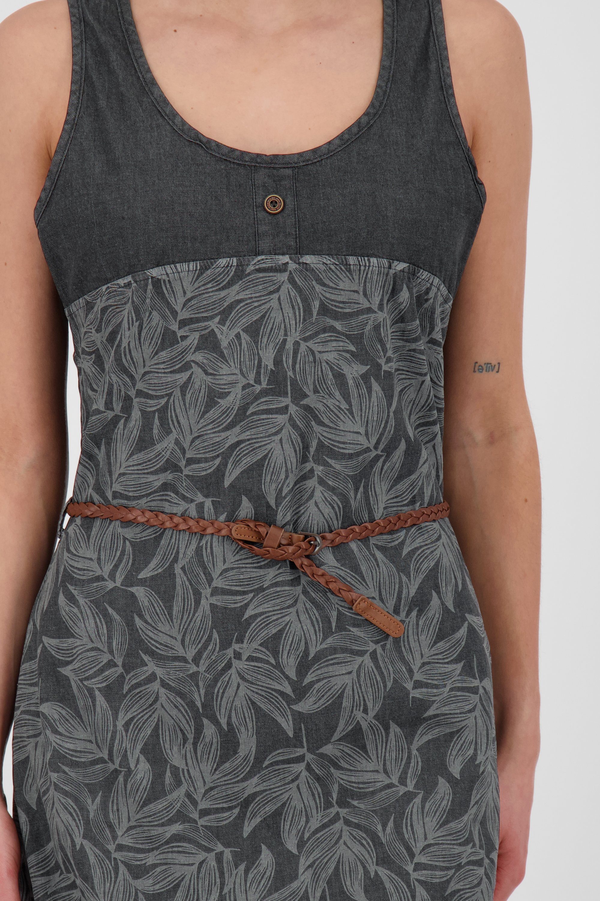 Kickin DNM B denim Top Dress Damen black Sommerkleid DojaAK & Alife