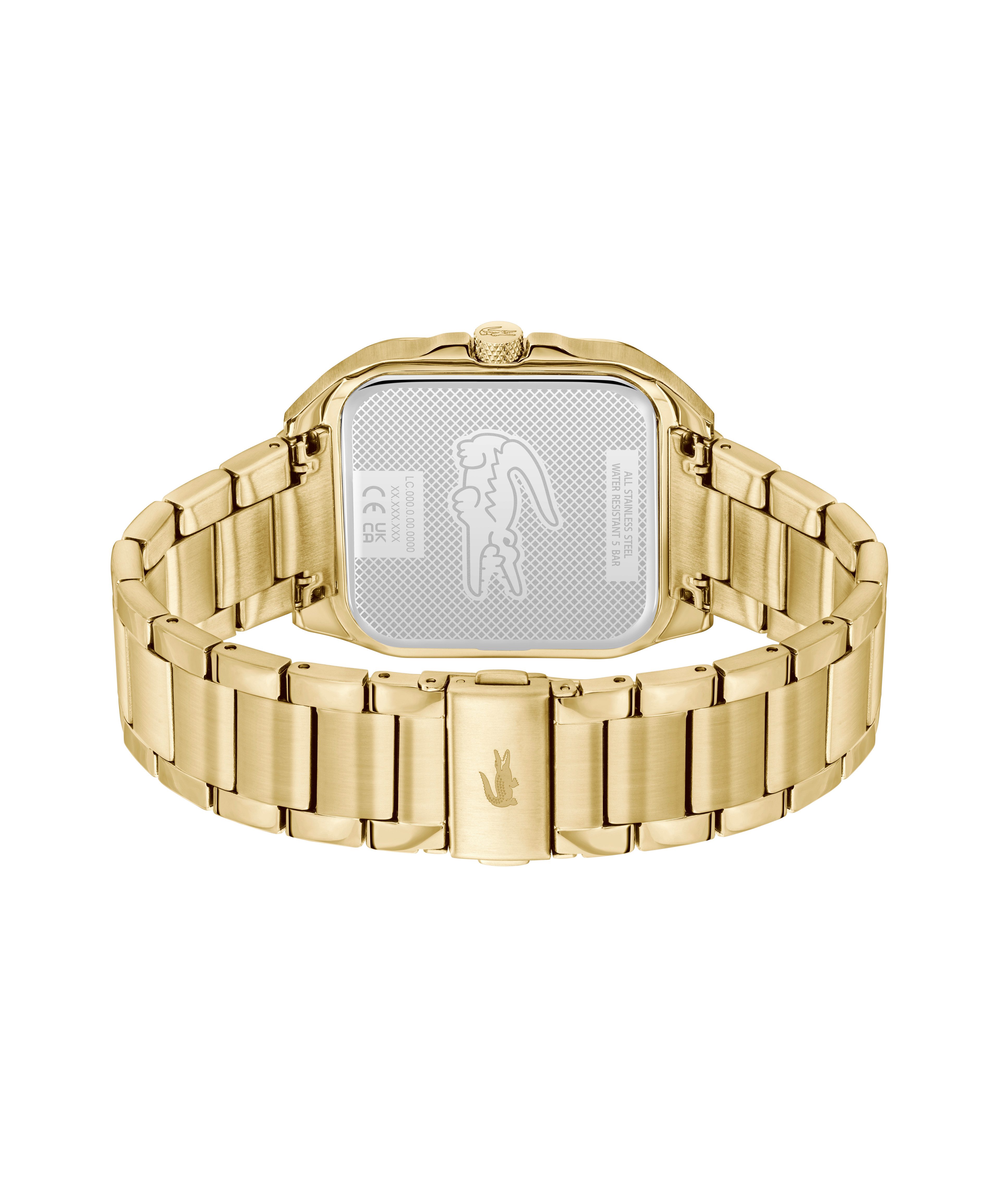 Lacoste Quarzuhr LACOSTE.12.12 UP 2011462, Armbanduhr, Herrenuhr, Edelstahlarmband, analog