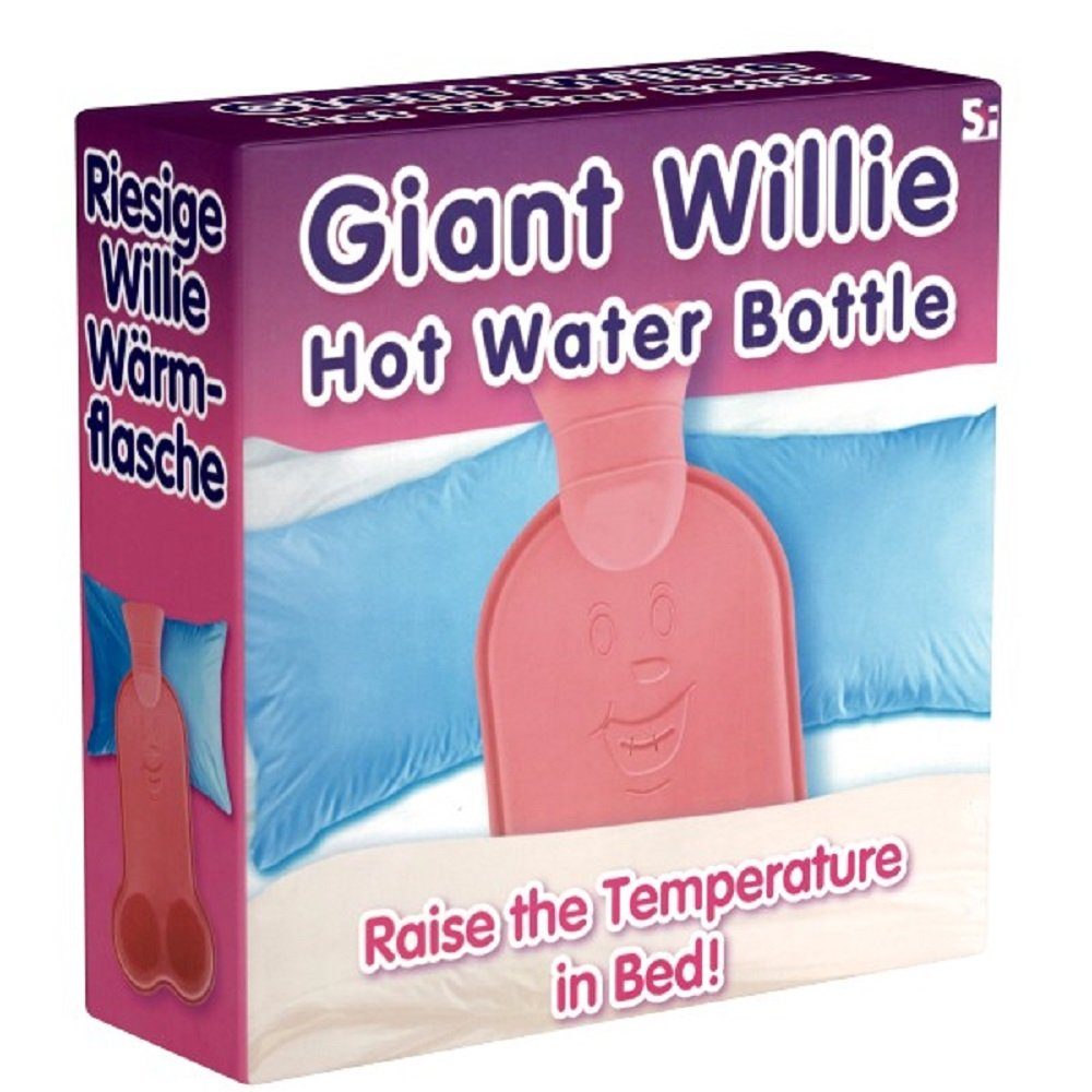 Spencer & Fleetwood Erotik-Spiel, Giant Willie Hot Water Bottle, Penis-Wärmflasche für kuschelige Stunden