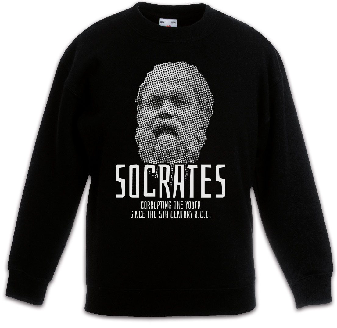Sweatshirt Socrates Corrupting The Youth A Kinderpullover Sokrates Philosoh