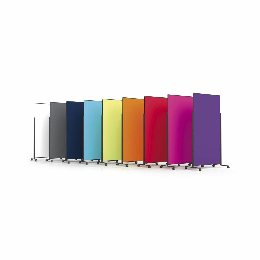 magnetoplan® Anzeigetafel Präsentationswand VarioPin - 100x180cm - Türkis - mobil & praktisch (1-St)