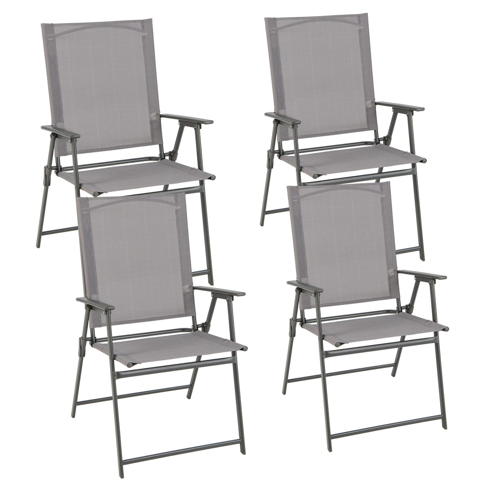 COSTWAY Gartenstuhl Klappstühle (4 St), klappbar günstig online kaufen