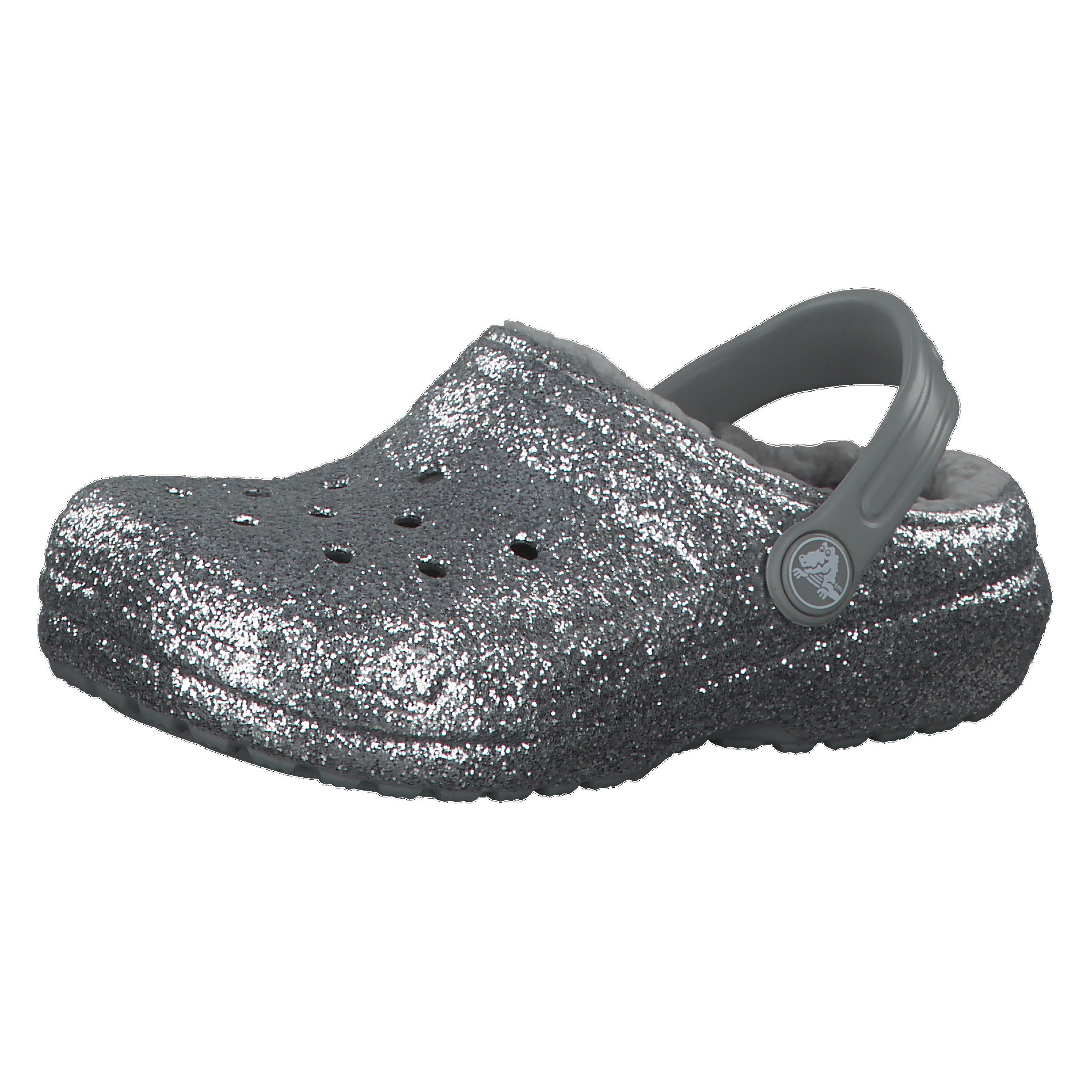 Crocs Kinder Schuhe Classic Glitter Lined Clog K 205937 Sandale