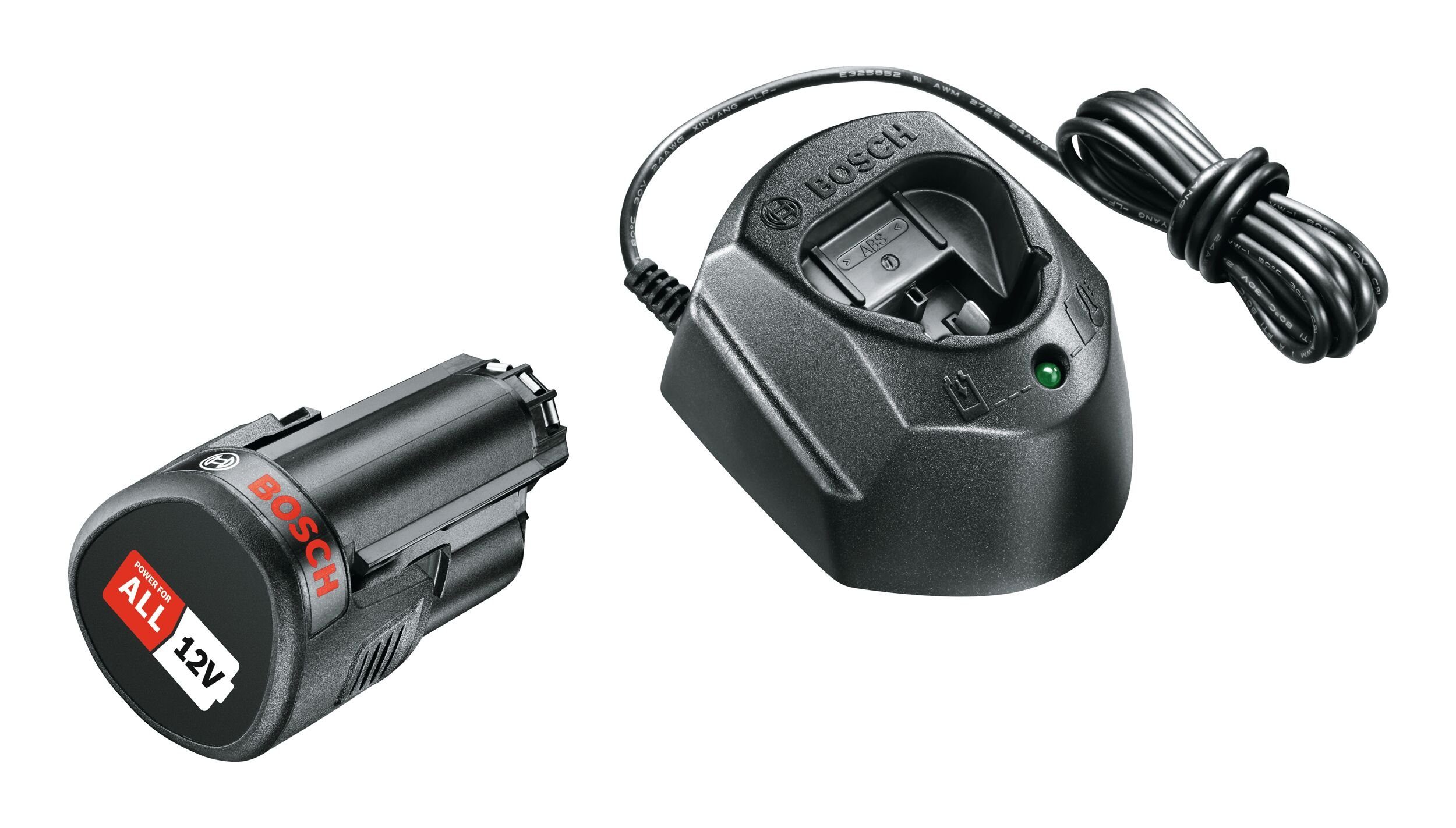 Bosch Professional Akku Starter-Set (12 V), Professional 1 x PBA 12 Volt, 1.5 Ah O-A Akku und GAL 1210 CV