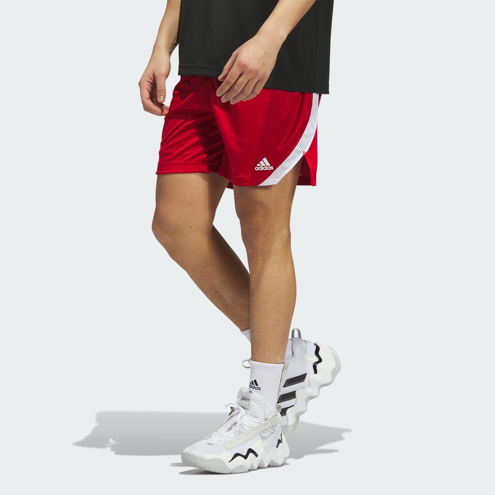 adidas Performance Funktionsshorts ICON SQUAD SHORTS Team Power Red / White / White